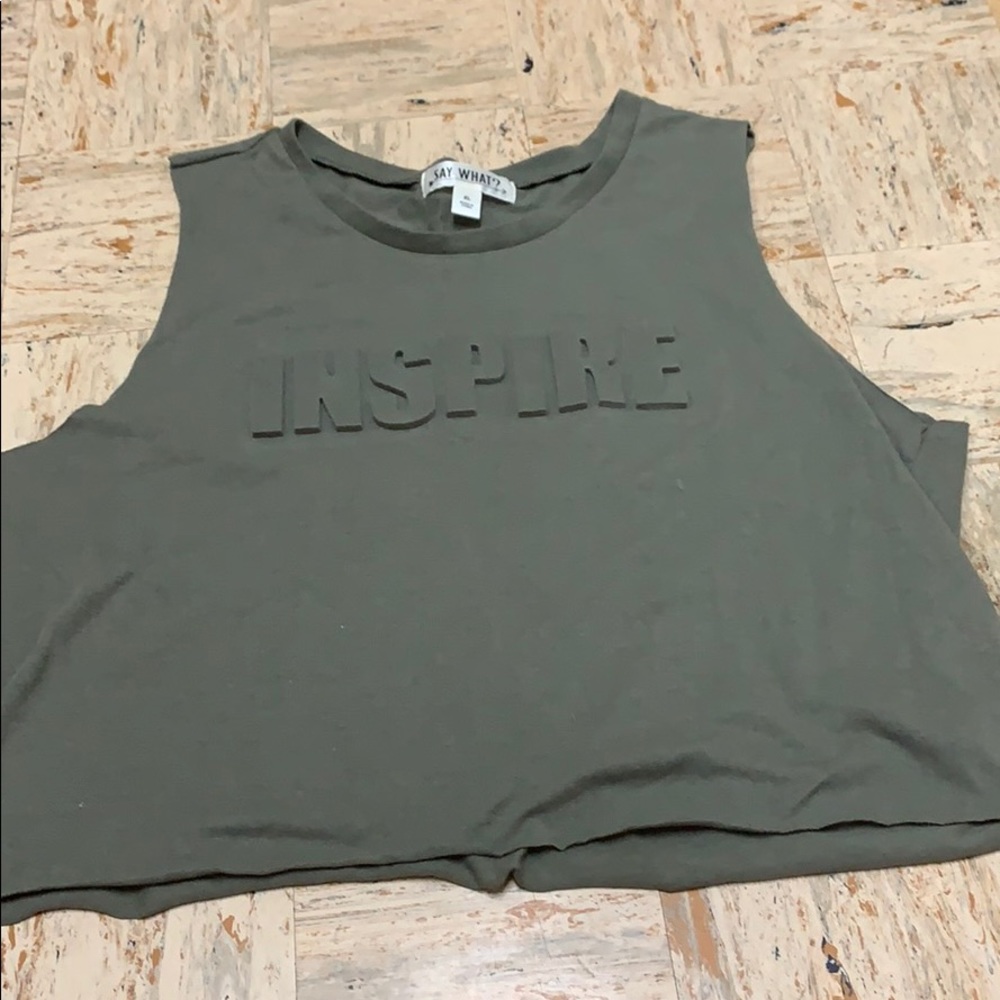 Inspire Crop Top XL